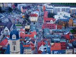 Wolfgang Teuber "Blick vom Jentower"