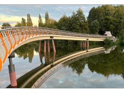 Wolfgang Seidel "Fahrradbrücke"